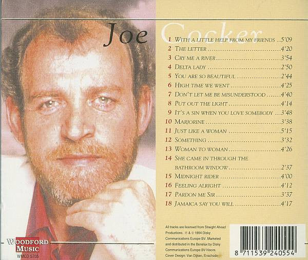 Joe Cocker -With A Little Help From My Friends - His Greatest Hits