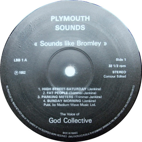 Billy Jenkins With The Voice Of God Collective -Sounds Like Bromley