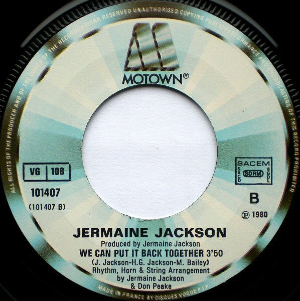 Jermaine Jackson -Little Girl Don't You Worry