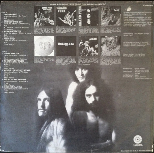 Grand Funk Railroad -Masters Of Rock