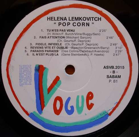 Helena Lemkovitch -Popcorn