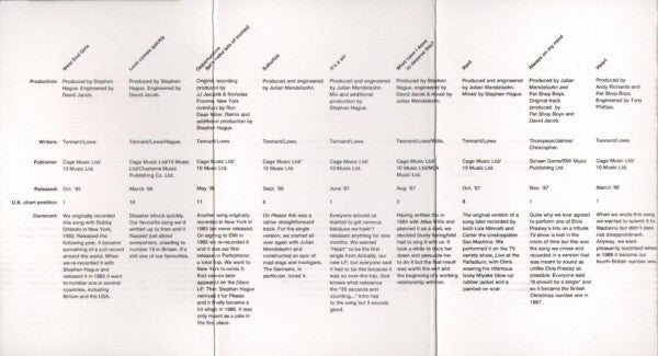 Pet Shop Boys -Discography (The Complete Singles Collection)