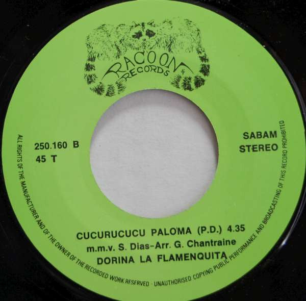 Dorina La Flamenquita -Sin Ti / Cucurucucu Paloma