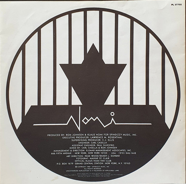 Klaus Nomi -Simple Man