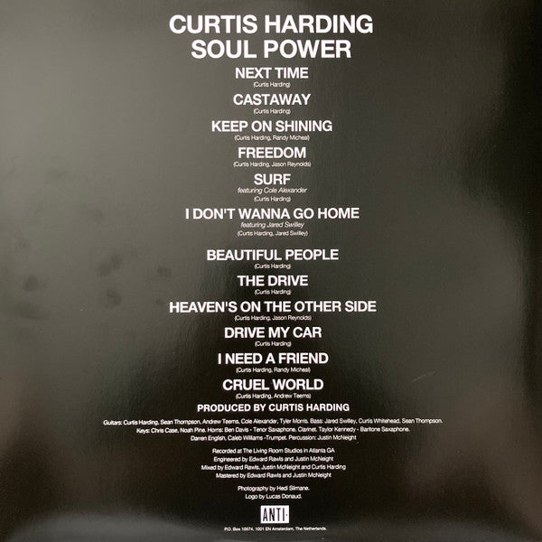 Curtis Harding -Soul Power