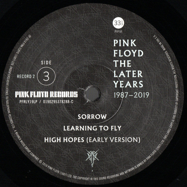 Pink Floyd -The Later Years 1987-2019