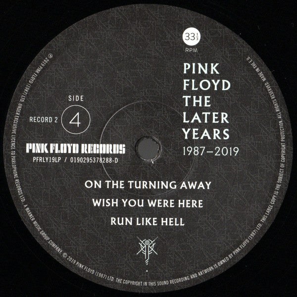Pink Floyd -The Later Years 1987-2019