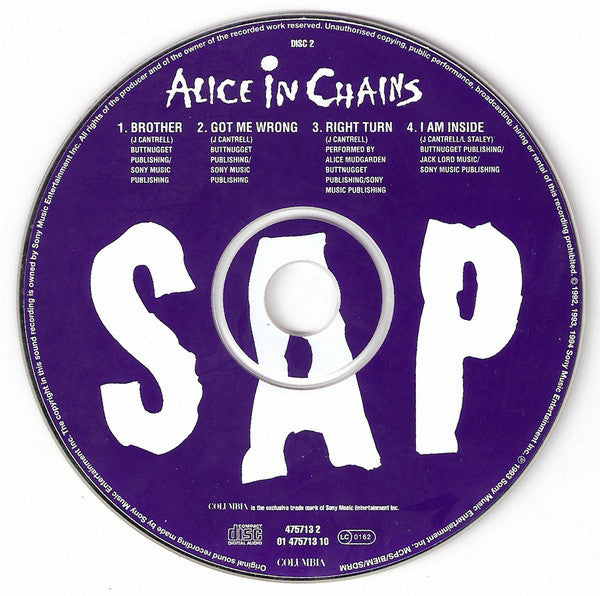 Alice In Chains -Jar Of Flies / SAP