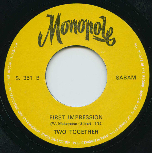Two-Together -Welcome To The Human Race