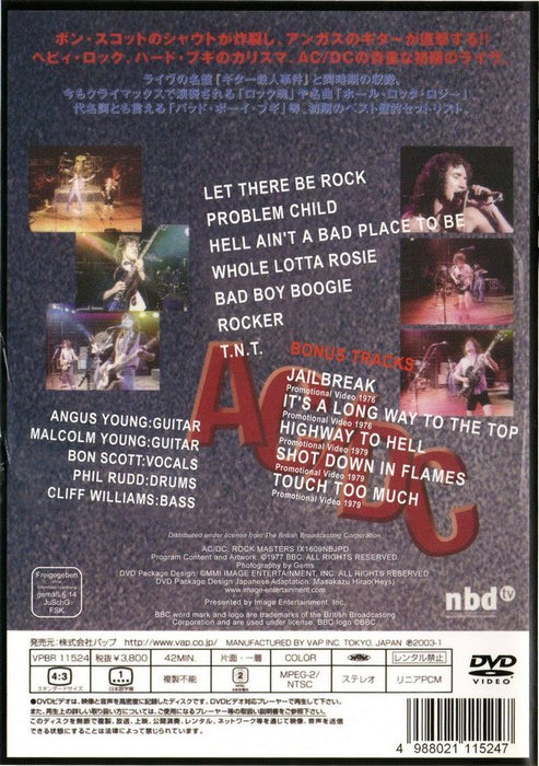 AC/DC -Live '77 At The Hippodrome Golders Green London