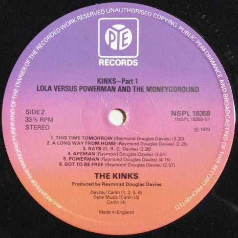 The Kinks -Part 1 Lola Versus Powerman And The Moneygoround