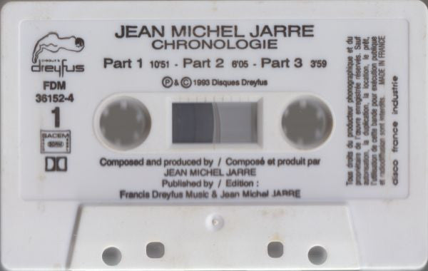 Jean-Michel Jarre - Chronologie