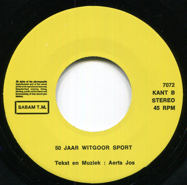 Dries Jos* -Koninklijk Witgoor Sport