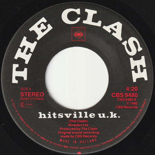 The Clash / Mikey Dread -Hitsville U.K. / Radio One