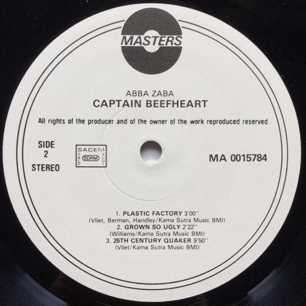 Captain Beefheart -Abba Zaba