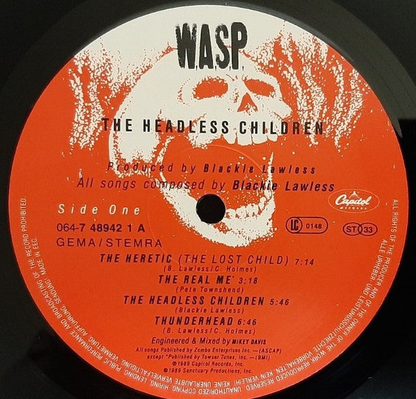 W.A.S.P. -The Headless Children