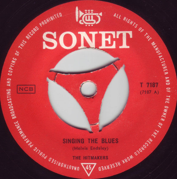 The Hitmakers (5) -Singing The Blues / Tricky Dicky