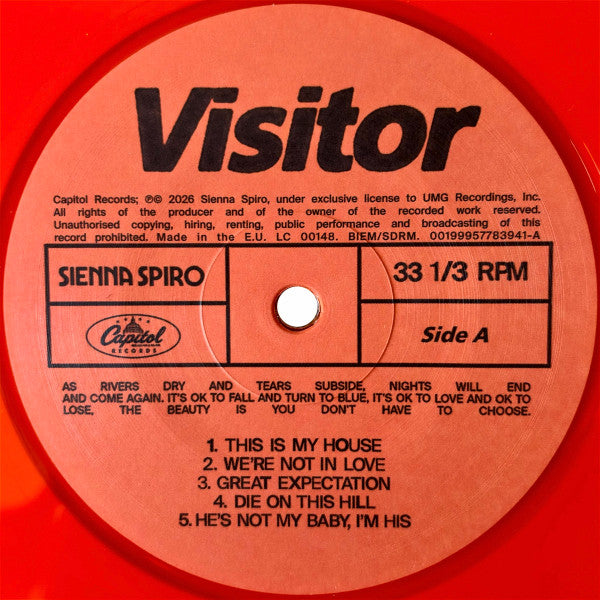 Sienna Spiro -Visitor