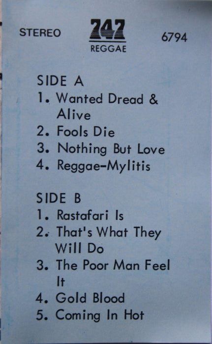 Peter Tosh - Wanted Dread &amp; Alive