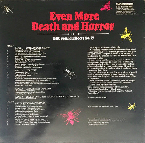 Mike Harding (3) - Even More Death And Horror