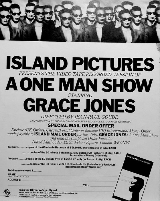 Grace Jones -Living My Life