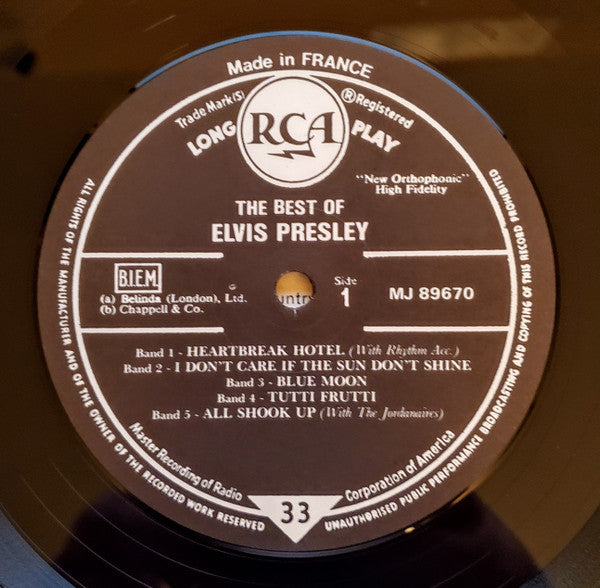 Elvis Presley - The Best Of Elvis