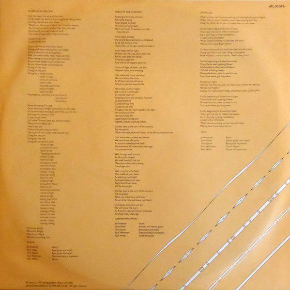 Yes -Going For The One