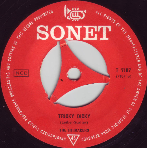 The Hitmakers (5) -Singing The Blues / Tricky Dicky