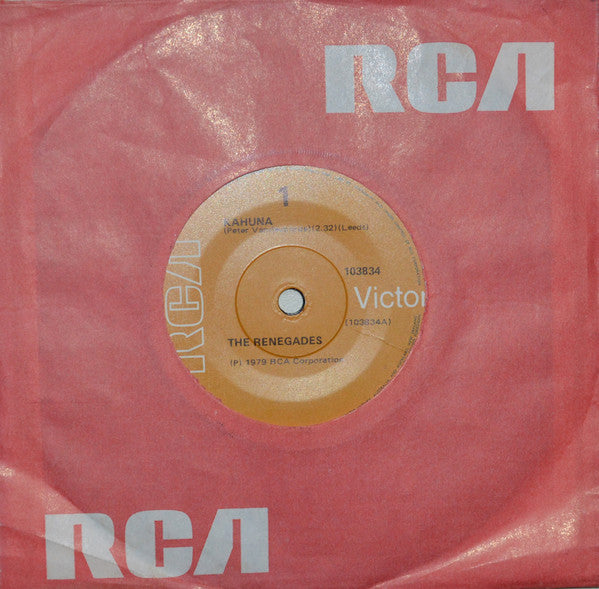 The Renegades (3) / Digger Revell & The Denvermen* -Kahuna / My Little Rockers Turned Surfie