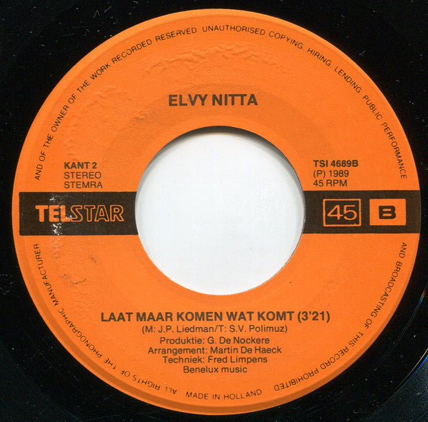 Elvy Nitta -’n Nieuwe Liefde