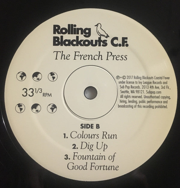 Rolling Blackouts C.F.* -The French Press