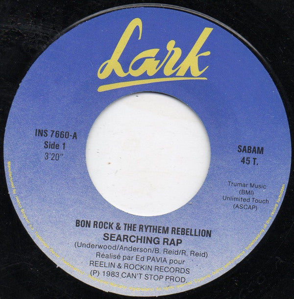Bon Rock And The Rythem Rebellion* -Searching Rap