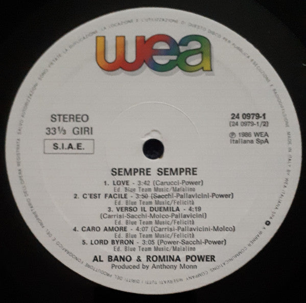Al Bano & Romina Power -Sempre Sempre