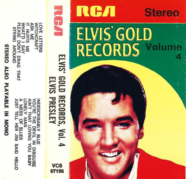 Elvis Presley -Elvis' Gold Records, Vol. 4