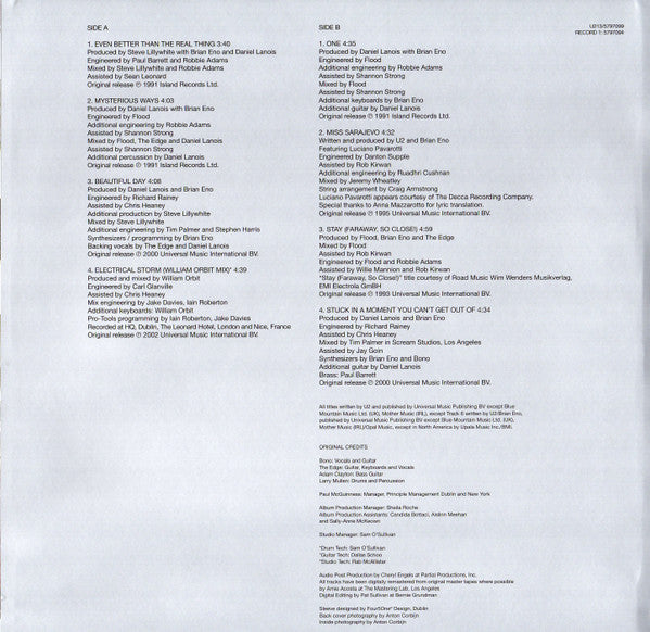 U2 -The Best Of 1990-2000