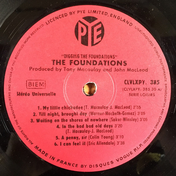 The Foundations - Digging The Foundations