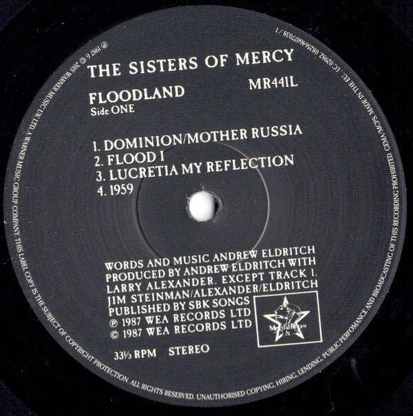 The Sisters Of Mercy -Floodland