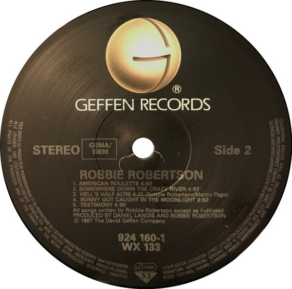 Robbie Robertson -Robbie Robertson