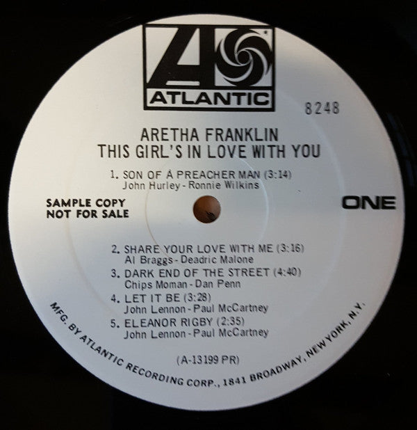 Aretha Franklin -This Girl's In Love With You