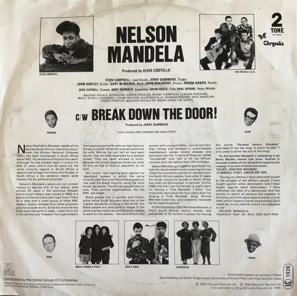 The Special AKA -Nelson Mandela