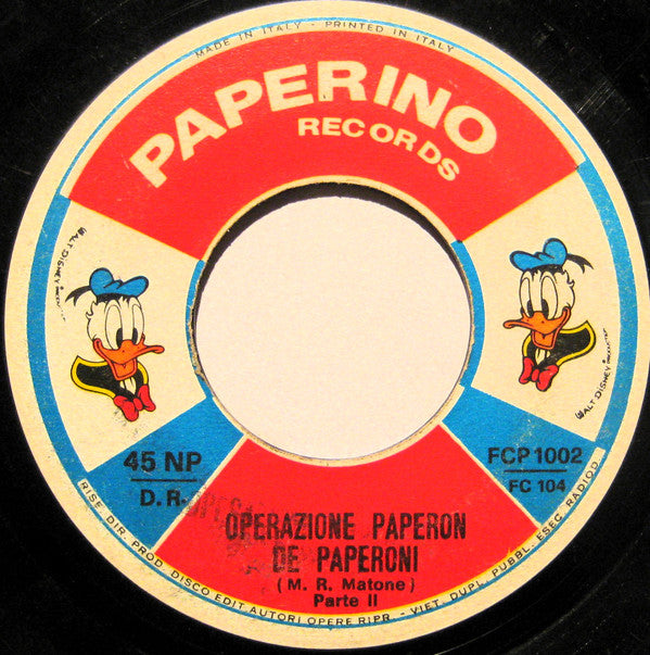 Unknown Artist -Operazione Paperon De Paperoni