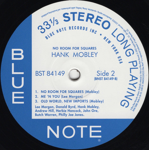 Hank Mobley - No Room For Squares