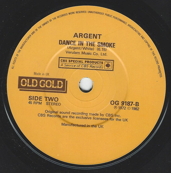 Argent -Hold Your Head Up (Parts 1 & 2)