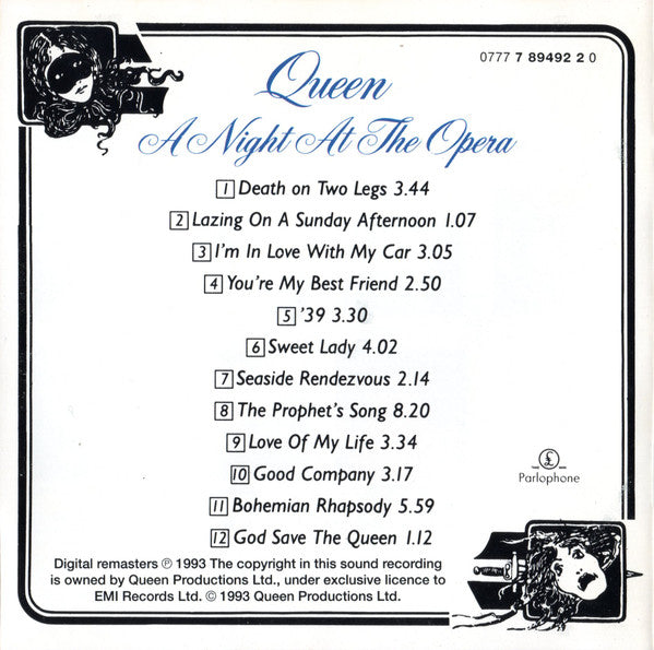 Queen -A Night At The Opera