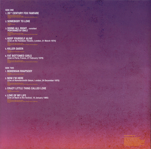 Queen - Bohemian Rhapsody (The Original Soundtrack)