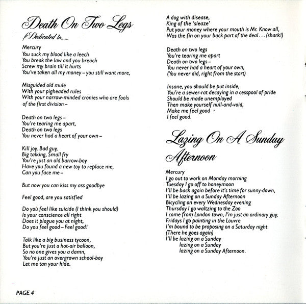 Queen -A Night At The Opera