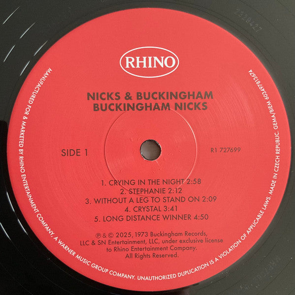 Buckingham Nicks - Buckingham Nicks
