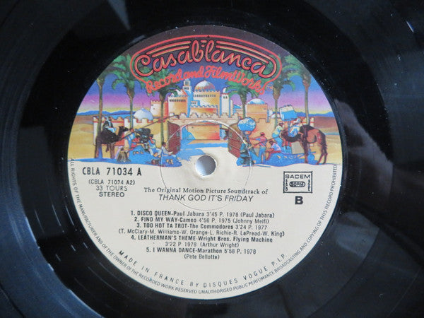 Various - Thank God It's Friday (The Original Motion Picture Soundtrack)