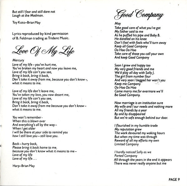 Queen -A Night At The Opera