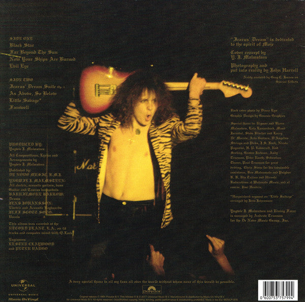 Yngwie J. Malmsteen* -Rising Force
